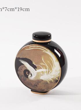 新中售式创意陶瓷罐装样YH008板房楼处书房酒饰柜客软厅酒店装家