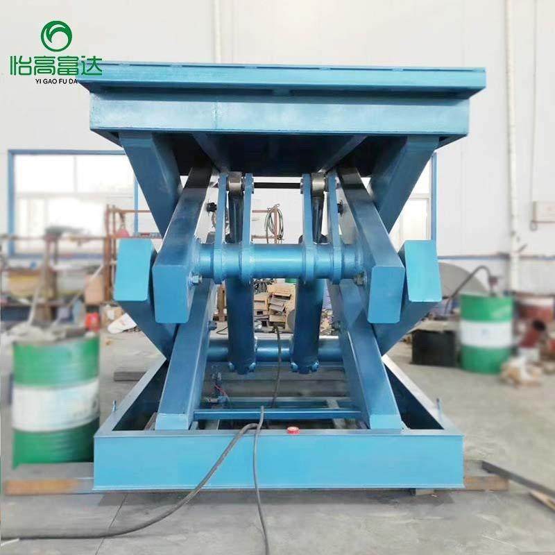 固定剪叉式升降平台大吨位厂房仓库装卸货电动升降机液压升降平台,淘宝优惠券,粉丝福利购,淘宝优惠卷