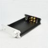 All-aluminum small bone power amplifier chassis, preamplifier chassis, aluminum shell chassis