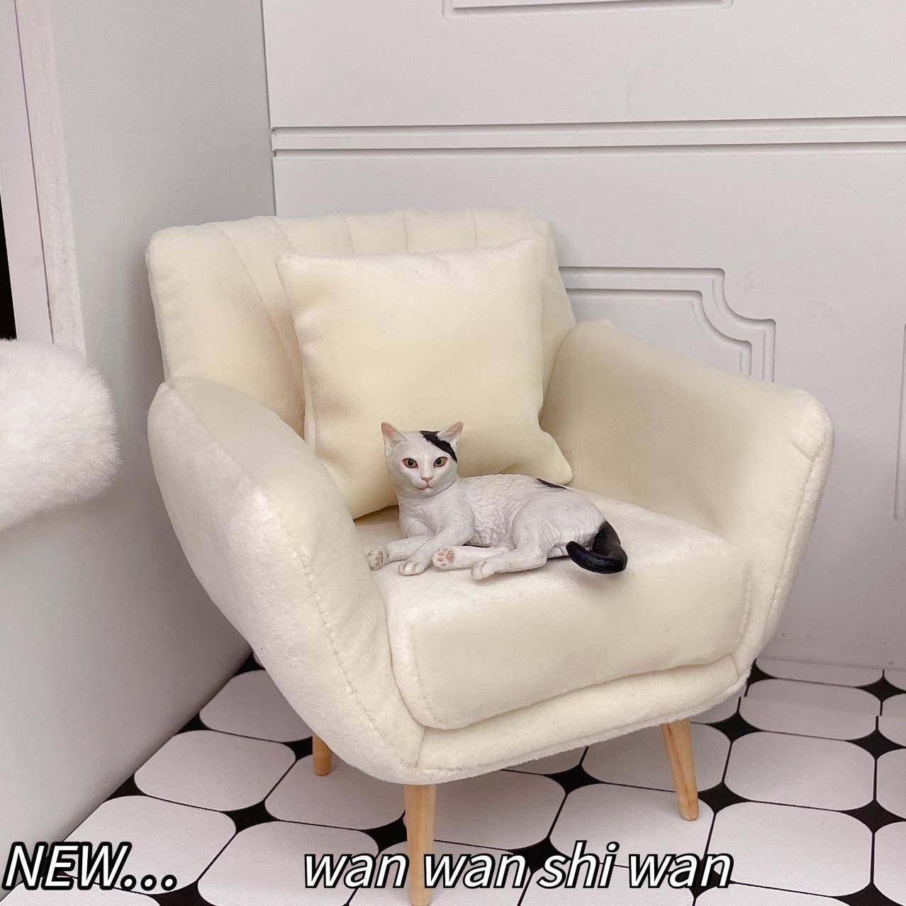 6分娃屋家具小布blythe单双三人bid绒布微缩沙发场景拍照道具布置,淘宝优惠券,粉丝福利购,淘宝优惠卷