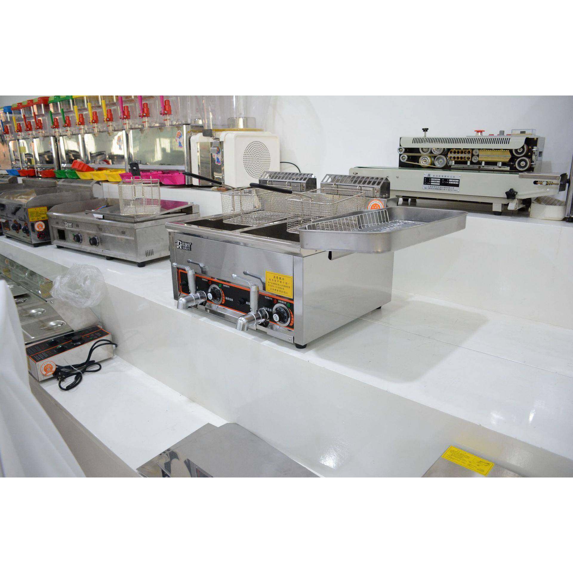 双缸电炸炉商用油炸锅大容量电炸锅炸薯条鸡排机器美食机,淘宝优惠券,粉丝福利购,淘宝优惠卷