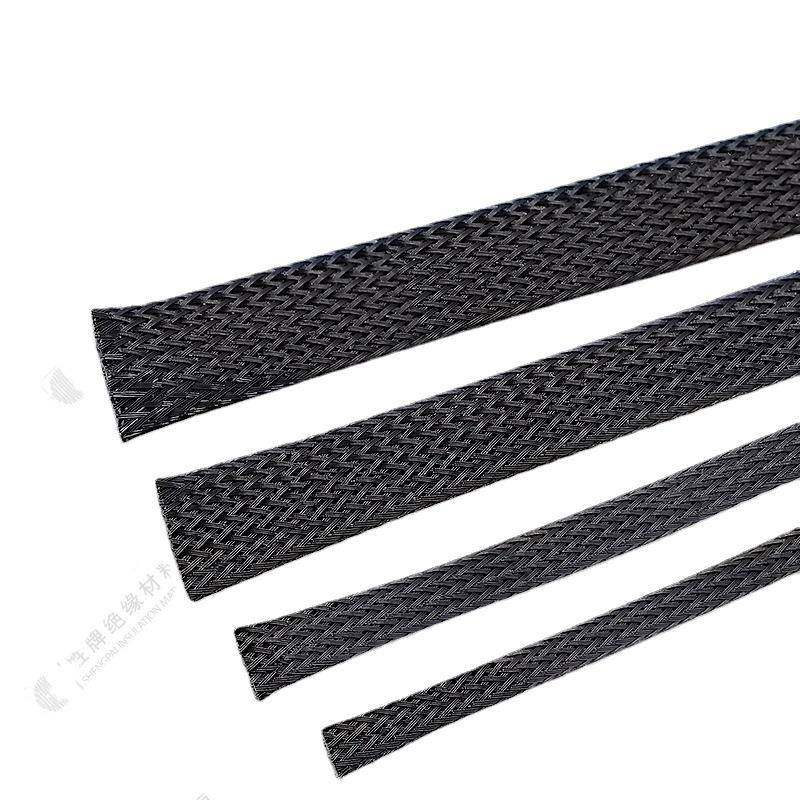 Nylon braided mesh RSH tube brain chassis wire protection monofilament braided wear-resistant wire harness casing electrical flame retardant ROHS