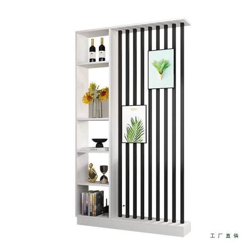 入户玄装关柜客厅隔断柜饰小户型地屏风VAT进门遮挡客厅隔断落置 - 图2