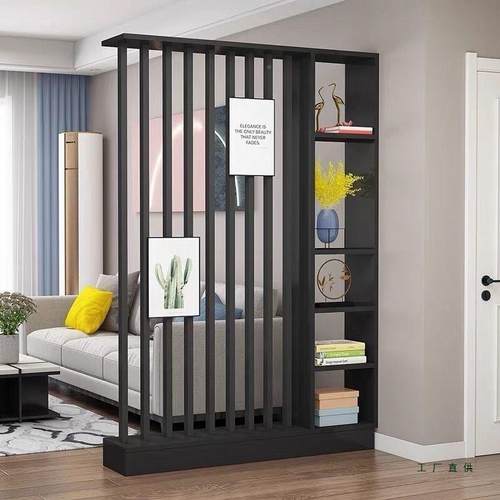 入户玄装关柜客厅隔断柜饰小户型地屏风VAT进门遮挡客厅隔断落置 - 图0