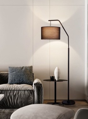 落地灯客厅沙发旁家用可调光中式灯笼房间温馨复古装饰卧室床头灯