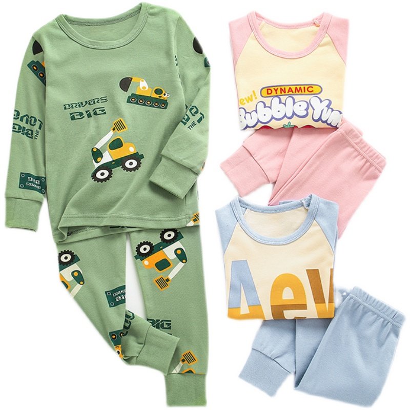 儿童内衣套装全棉男童睡衣春秋纯棉女童秋衣秋裤女孩秋季棉毛衫,淘宝优惠券,粉丝福利购,淘宝优惠卷