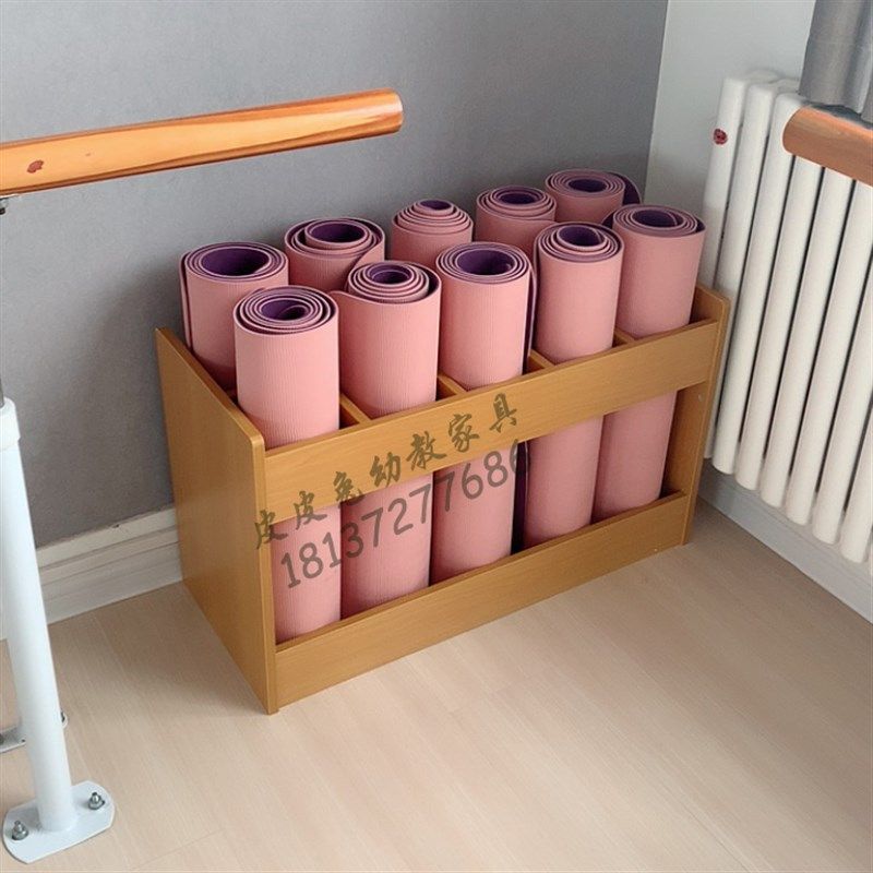 十格瑜伽垫收纳柜架子地毯架午休垫架健身垫架垫整理柜置物架,淘宝优惠券,粉丝福利购,淘宝优惠卷