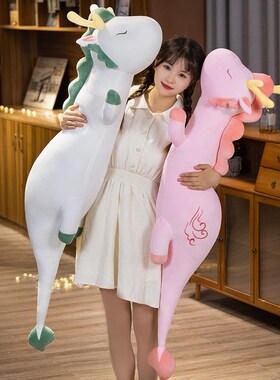 床上大靠垫陪你睡觉网红毛绒女生可爱抱枕床头双人U长条靠枕男生