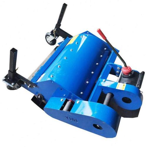 果园葡萄枝条粉碎机树行碎草机12马力手扶配套玉米秸秆粉碎机 - 图0