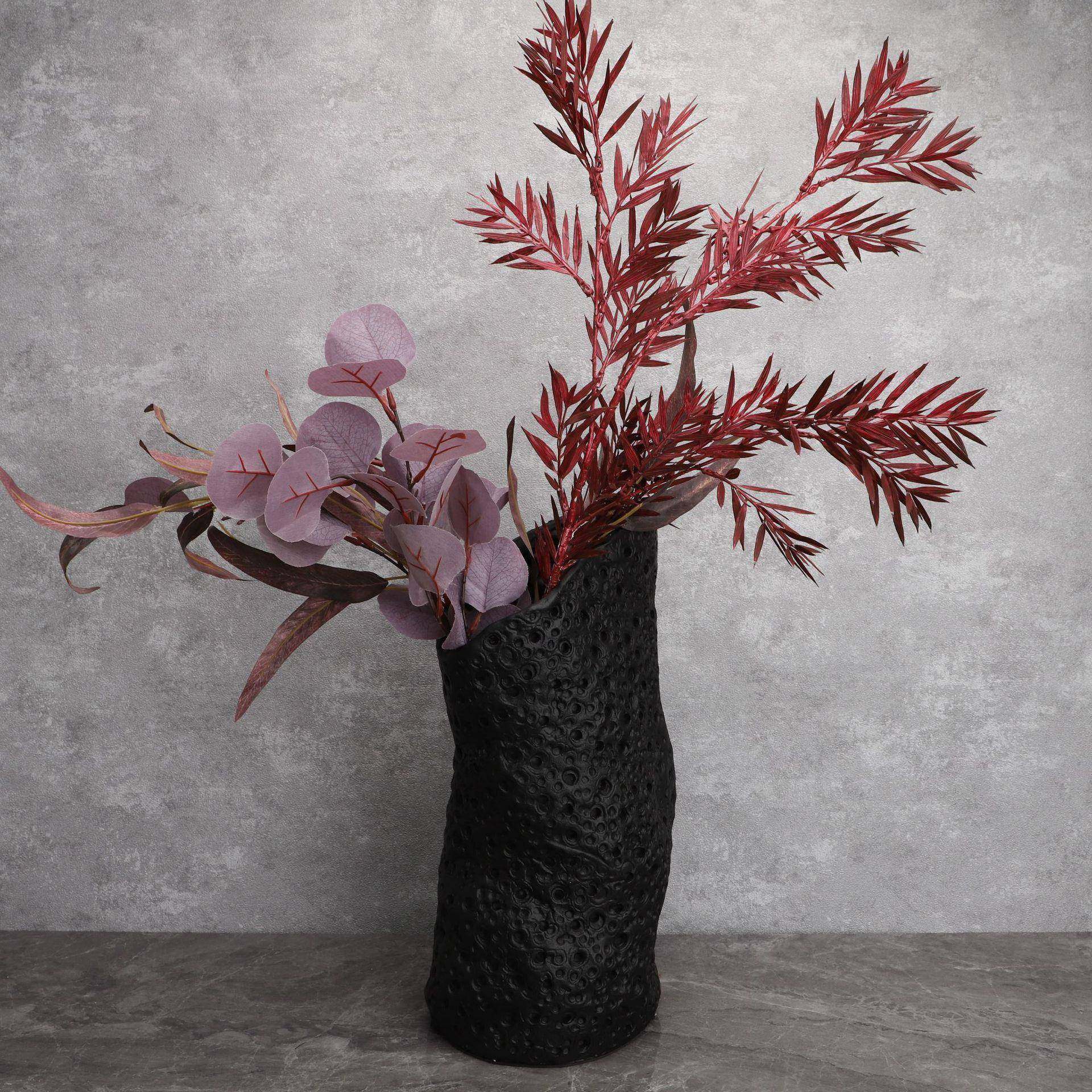 现代简约不规则树脂花瓶花插样板房茶几桌面客厅书桌软装饰品摆件,淘宝优惠券,粉丝福利购,淘宝优惠卷