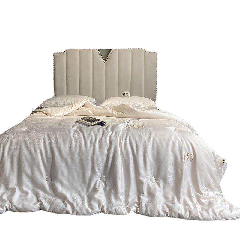 提花大豆纤维被春秋被芯羽丝绒冬被子单人四季子母被夏被透气舒适,淘宝优惠券,粉丝福利购,淘宝优惠卷