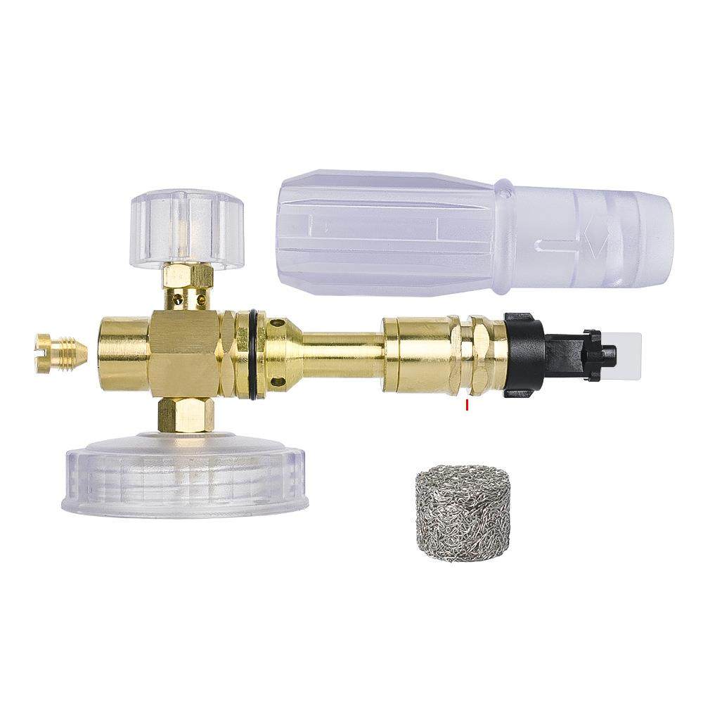 全铜款大口透明PA泡沫壶高压洗车机泡沫喷枪喷头SnowFoamLance,淘宝优惠券,粉丝福利购,淘宝优惠卷