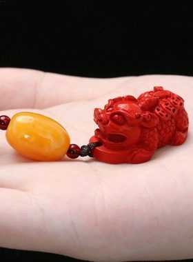 藏式挂件吊坠朱砂制作车内挂件随身配饰包挂饰床帘挂物平安礼物