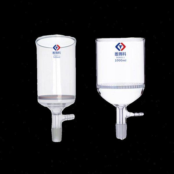 实验室漏斗砂芯抽滤漏斗真空250ml500ml1000ml多孔筛板抽滤漏斗,淘宝优惠券,粉丝福利购,淘宝优惠卷