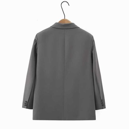 2025新品春装外穿孕妇西装外套宽松大码上衣春秋季韩版休闲西服 - 图1