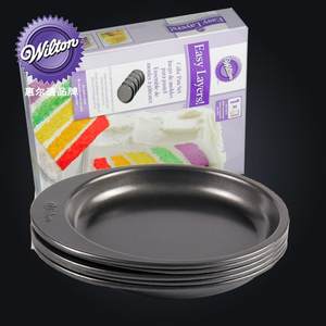 惠尔通）彩虹糕（裸蛋糕模红丝寸绒蛋糕蛋6英0000寸8英烤盘