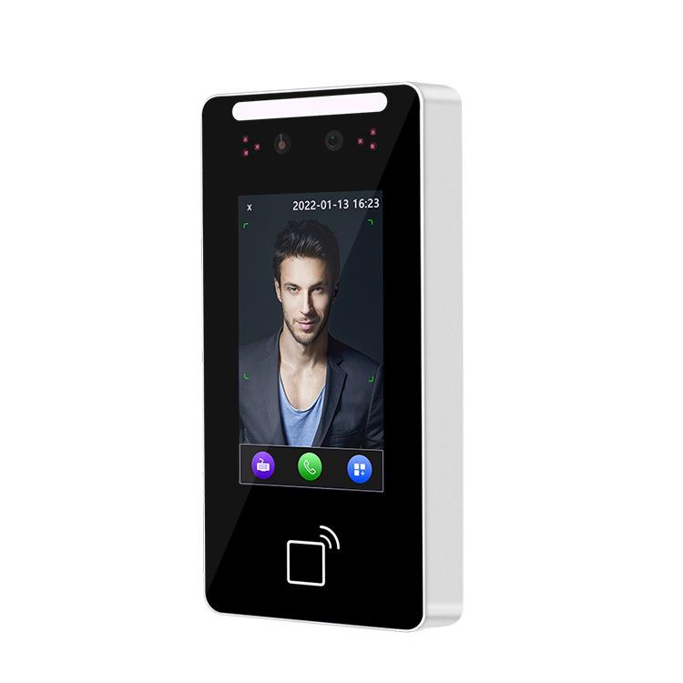 Dynamic face recognition access control outdoor waterproof card swipe password face recognition attendance all-in-one machine direct sales
