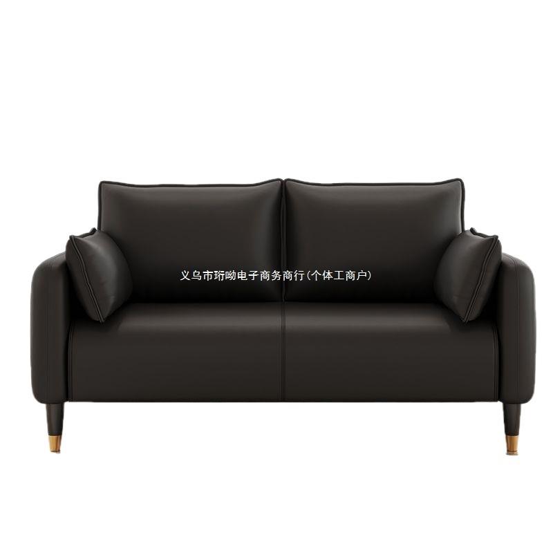 Sofa Living Room 2025 new fabric sofa small apartment rental room double three simple small sofa clothing store
