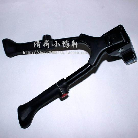 Средняя опора утолщена и увеличена. Опора для ног изготовлена ​​из алюминиевого сплава и может регулироваться по высоте для стабильной остановки.