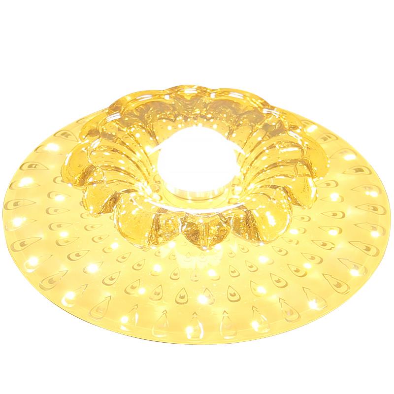 Modern simple aisle lights corridor lights light luxury entrance lights embedded downlights concealed spotlights creative crystal lamps