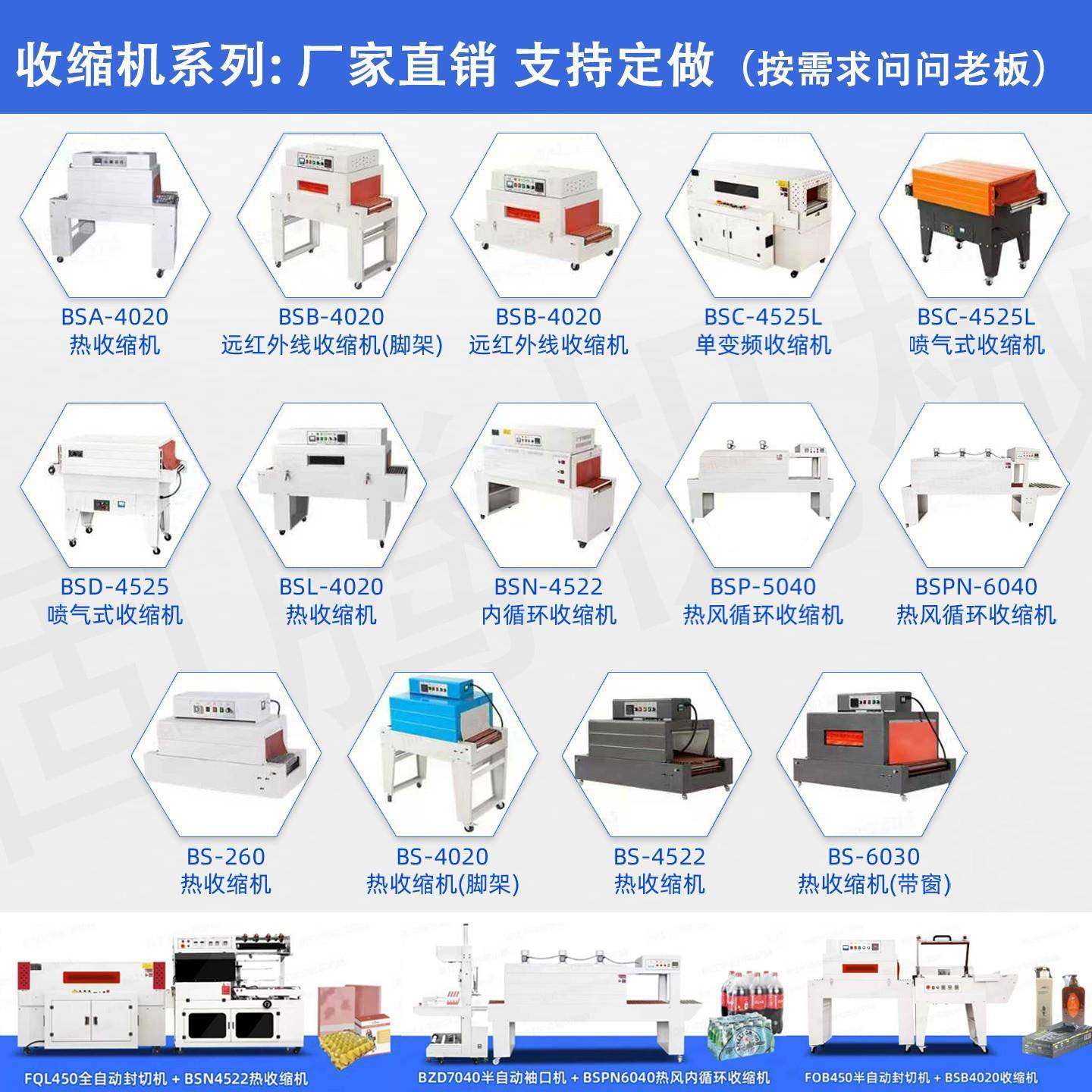 全自动大小型都有热收缩炉礼盒书本餐具POF塑封膜热收缩膜包装机,淘宝优惠券,粉丝福利购,淘宝优惠卷