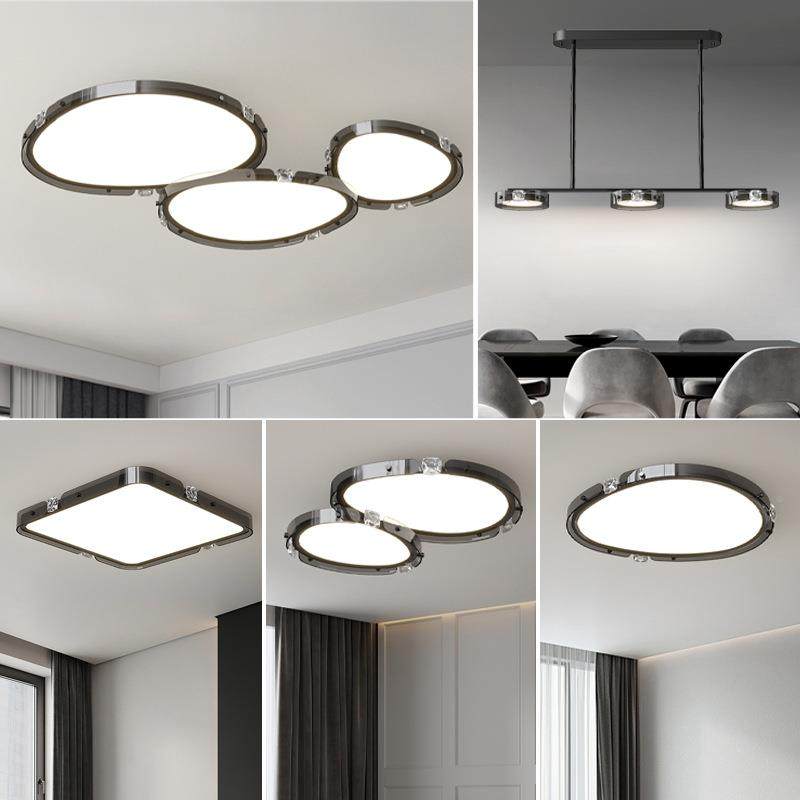 全光谱护眼客厅吊灯餐厅灯间卧房室LE线约592D现代简轻小吊,淘宝优惠券,粉丝福利购,淘宝优惠卷