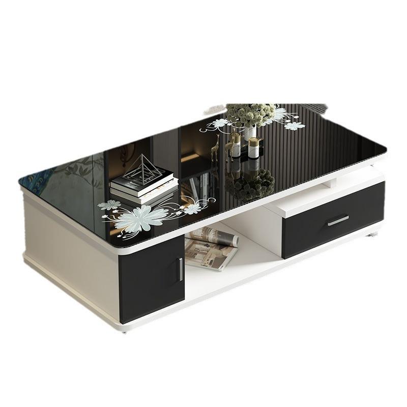 几小户型简客约代茶几茶电视柜组合套装现茶台玻璃茶299几桌子厅 - 图3