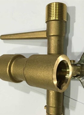 6分 黄铜快速取水阀杆 铜取水器 取水阀洒水栓园林取水器DN20DN25