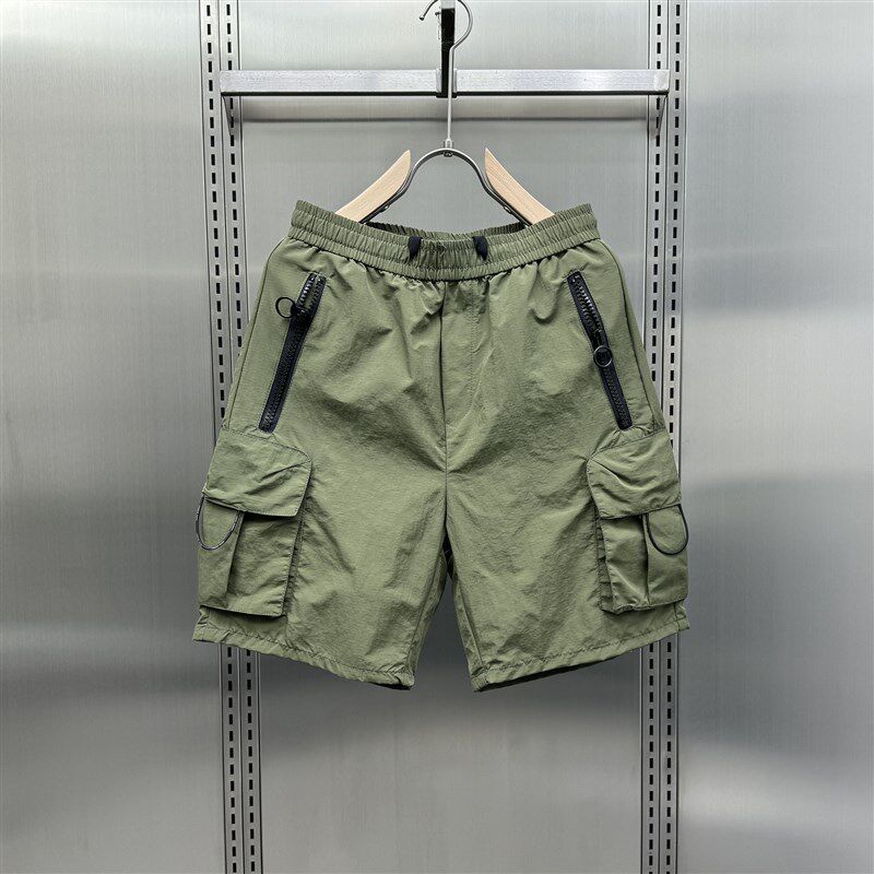 日系户外多口袋h工装短裤男夏季薄款冰丝速干运动裤宽松百搭五分,淘宝优惠券,粉丝福利购,淘宝优惠卷