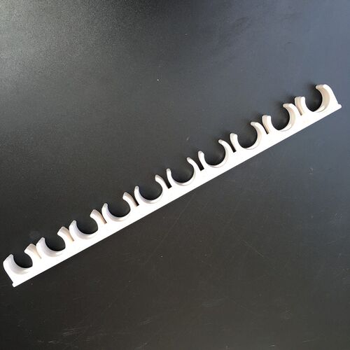 16 20 排卡 PVC红电工穿线管U型固定管卡水管连排管夹排卡迫码卡 - 图1