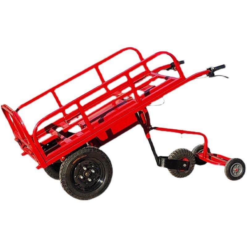 电动手推平板车站驾行走平板运输车车间工厂物资拉货车周转车农用,淘宝优惠券,粉丝福利购,淘宝优惠卷