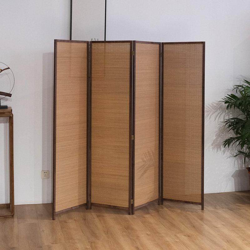 日式屏风隔断客厅家用入户遮挡折叠屏风移动实木竹编中式覆古玄关,淘宝优惠券,粉丝福利购,淘宝优惠卷
