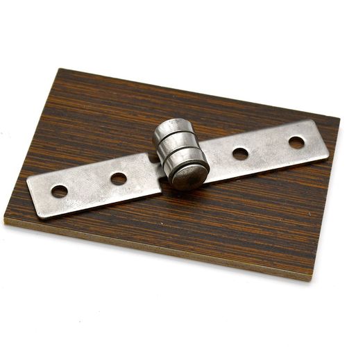 不锈钢折叠无框阳台铰链小合页无框玻璃门窗户转轴合页配件8616 - 图3