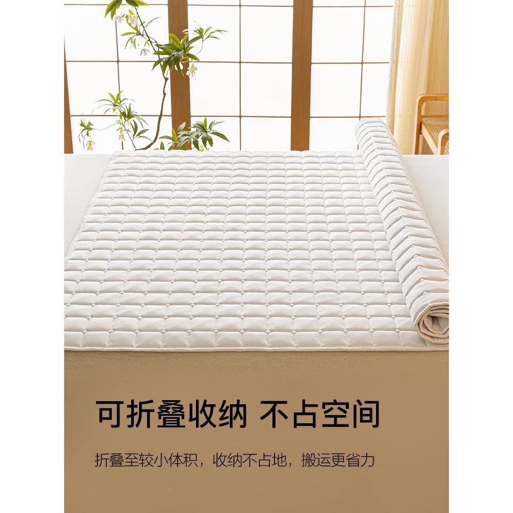 A类护大床垫棉软垫褥M74E94E5子垫褥家用薄款床褥垫床垫子垫被保 - 图3