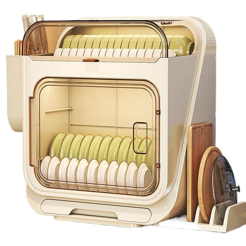 家用ltao8073厨房碗柜碗筷纳盒塑料带盖装碗碟盘层沥水碗收纳架置,淘宝优惠券,粉丝福利购,淘宝优惠卷