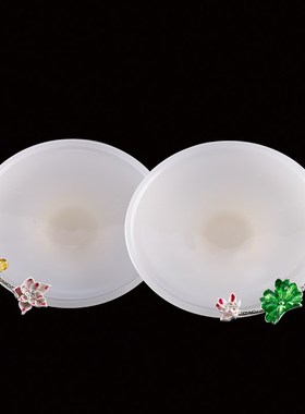 白玉供具莲花套装家用一套t插香炉供水杯花瓶佛前供果盘供观音摆