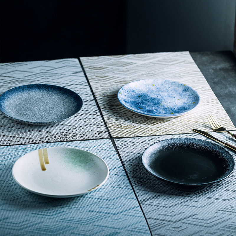 波浪纹餐垫防水防油西餐垫日式防烫餐桌垫PVC小块隔热垫碗垫子,淘宝优惠券,粉丝福利购,淘宝优惠卷