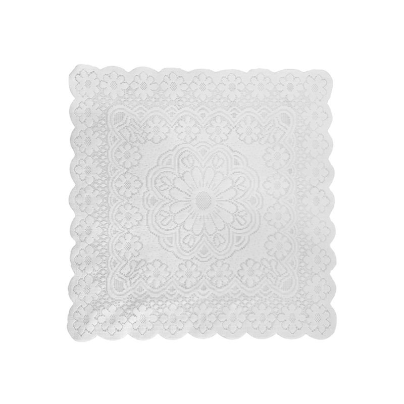 ins风花边镂空白色蕾丝桌布正方形复古茶几布床头柜沙发冰箱盖布,淘宝优惠券,粉丝福利购,淘宝优惠卷