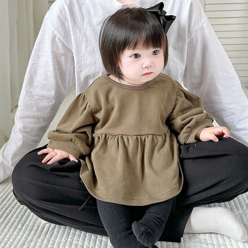 女童春秋装婴儿长袖连衣裙宝宝卡通兔耳朵裙子洋气卫衣韩版公主裙,淘宝优惠券,粉丝福利购,淘宝优惠卷