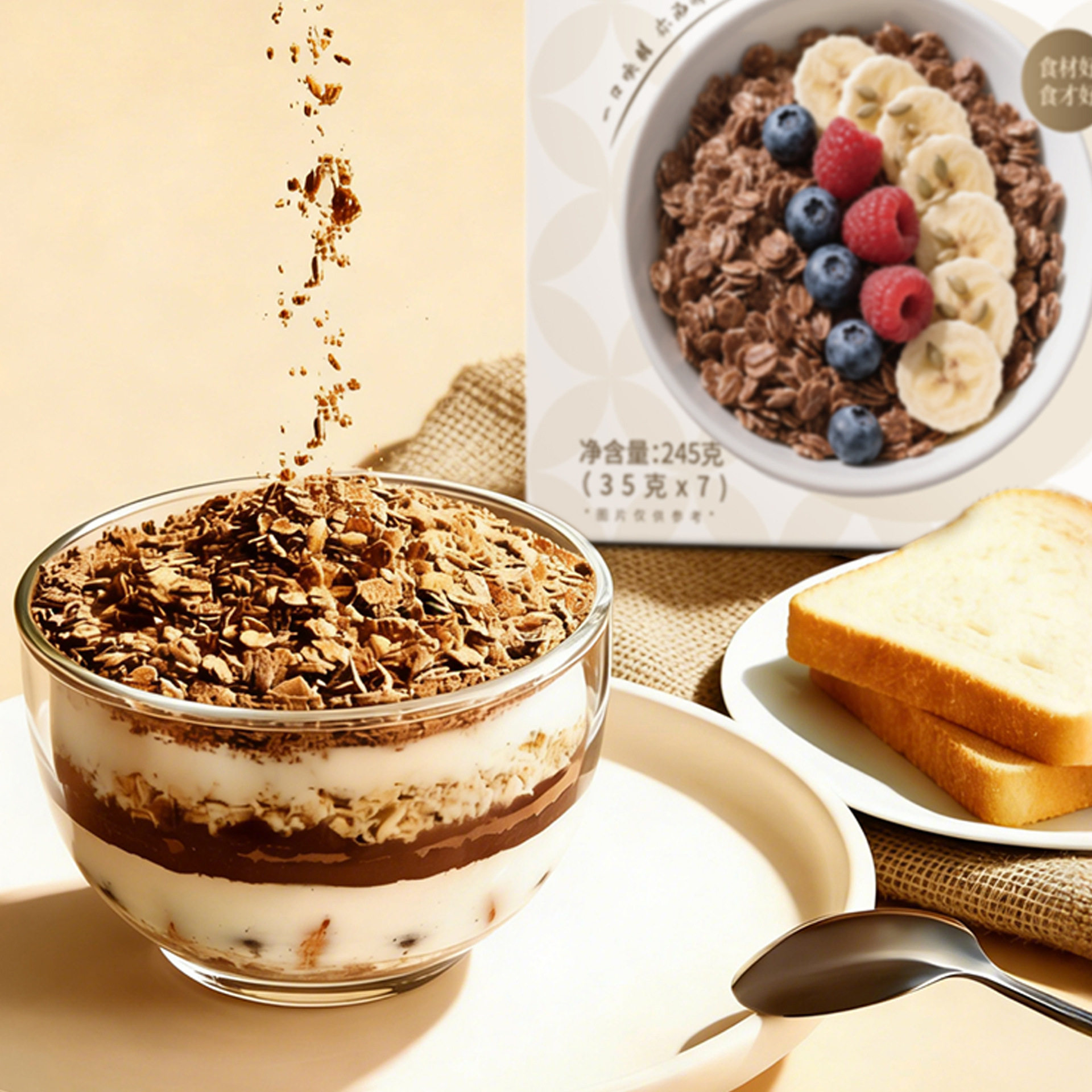 超模碗2.0升级版燕麦片亚麻籽可可粉饱腹代餐健身官方正品旗舰店,淘宝优惠券,粉丝福利购,淘宝优惠卷