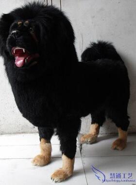 大型仿真藏拍照道具摄影道具大号动物TRL模静獒态型藏獒