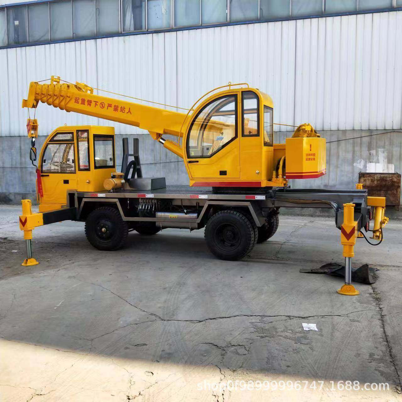 济宁吊车6-16吨自制吊60度旋转起重机农用建筑工程吊车油电两用,淘宝优惠券,粉丝福利购,淘宝优惠卷