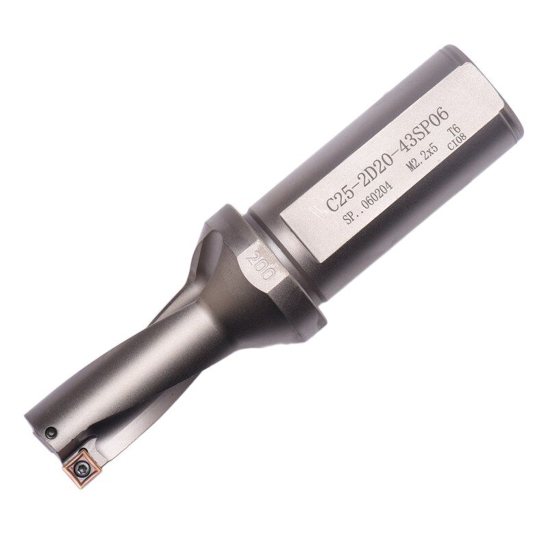 U钻快速钻头刀杆车床用数控钻SP平底喷水钻头SPMG06刀片刀柄 - 图3