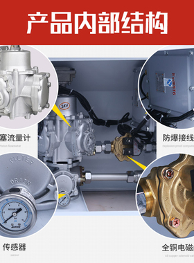 新款12V24V无泵车载加油机汽油防爆高精度全自动带电源开关包邮