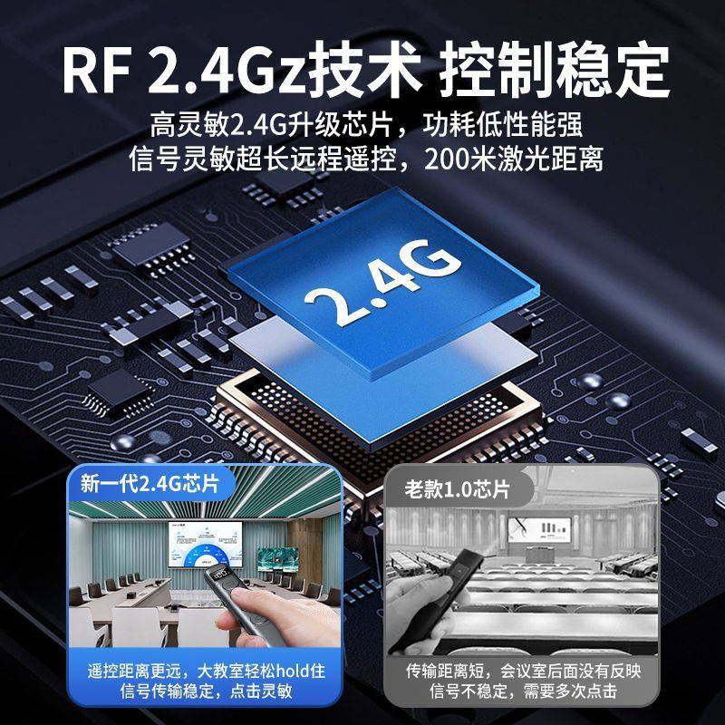 PPT激光翻页笔2026新款一键超链接高亮多功能即插即用USB充电红光会议演示投影仪办公便携灵敏翻页器商务,淘宝优惠券,粉丝福利购,淘宝优惠卷