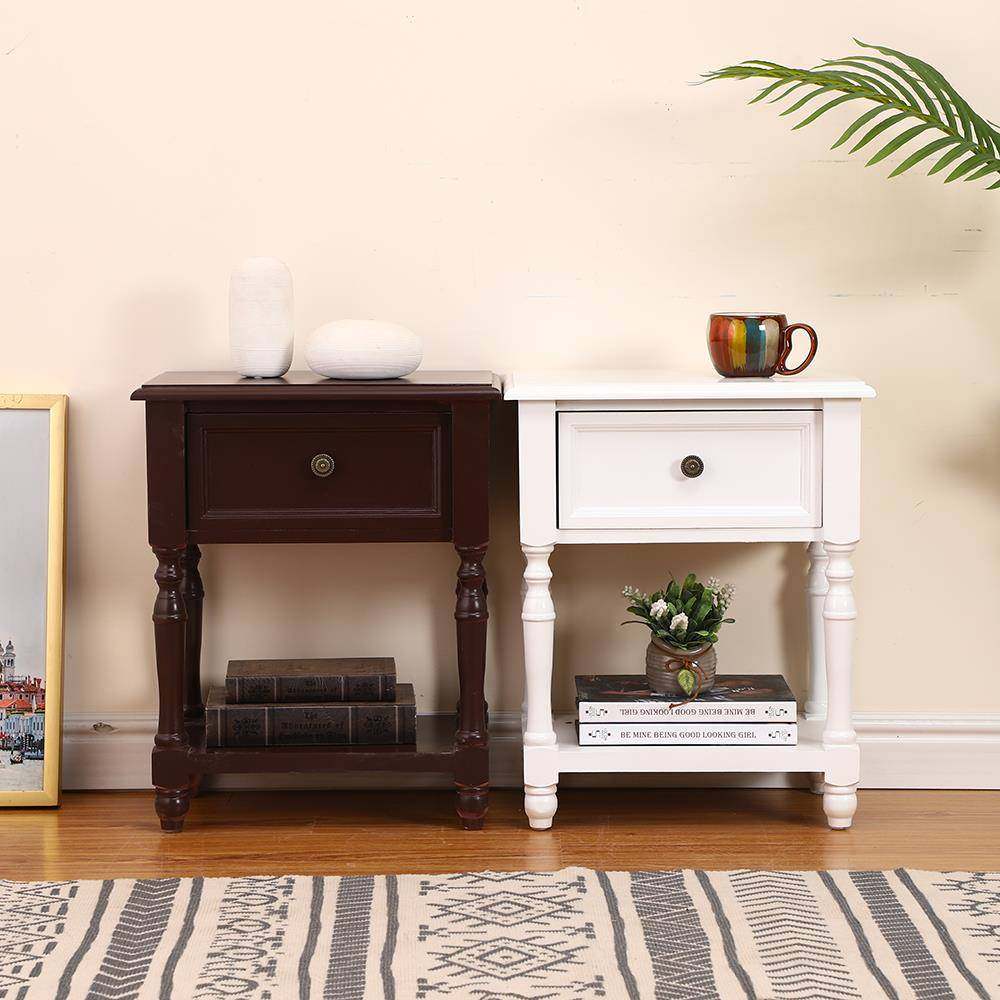 6纳R简易式床头美901柜实木简约 边柜卧室收柜子物柜储 多功能 经,淘宝优惠券,粉丝福利购,淘宝优惠卷