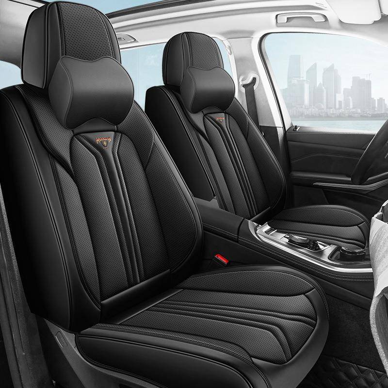 跨境通风XDD豪美9D全包汽车坐垫跨境四季新款运动座垫子座套 - 图2