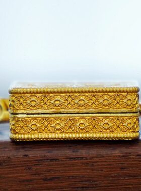 藏式法器尼泊尔黄铜曼陀罗嗡字嘎乌盒金刚杵降魔杵空心男女士吊坠