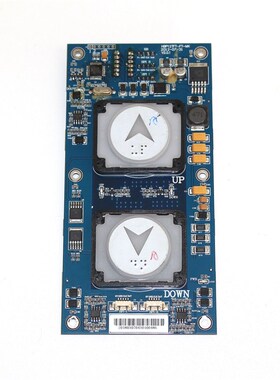 电梯配件杭州西奥HBP12外呼按钮板HBP12TFT-FT-MK/TK