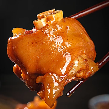 金饭屋山东酱猪蹄块真空即食卤味非猪爪熟食[16元优惠券]-寻折猪